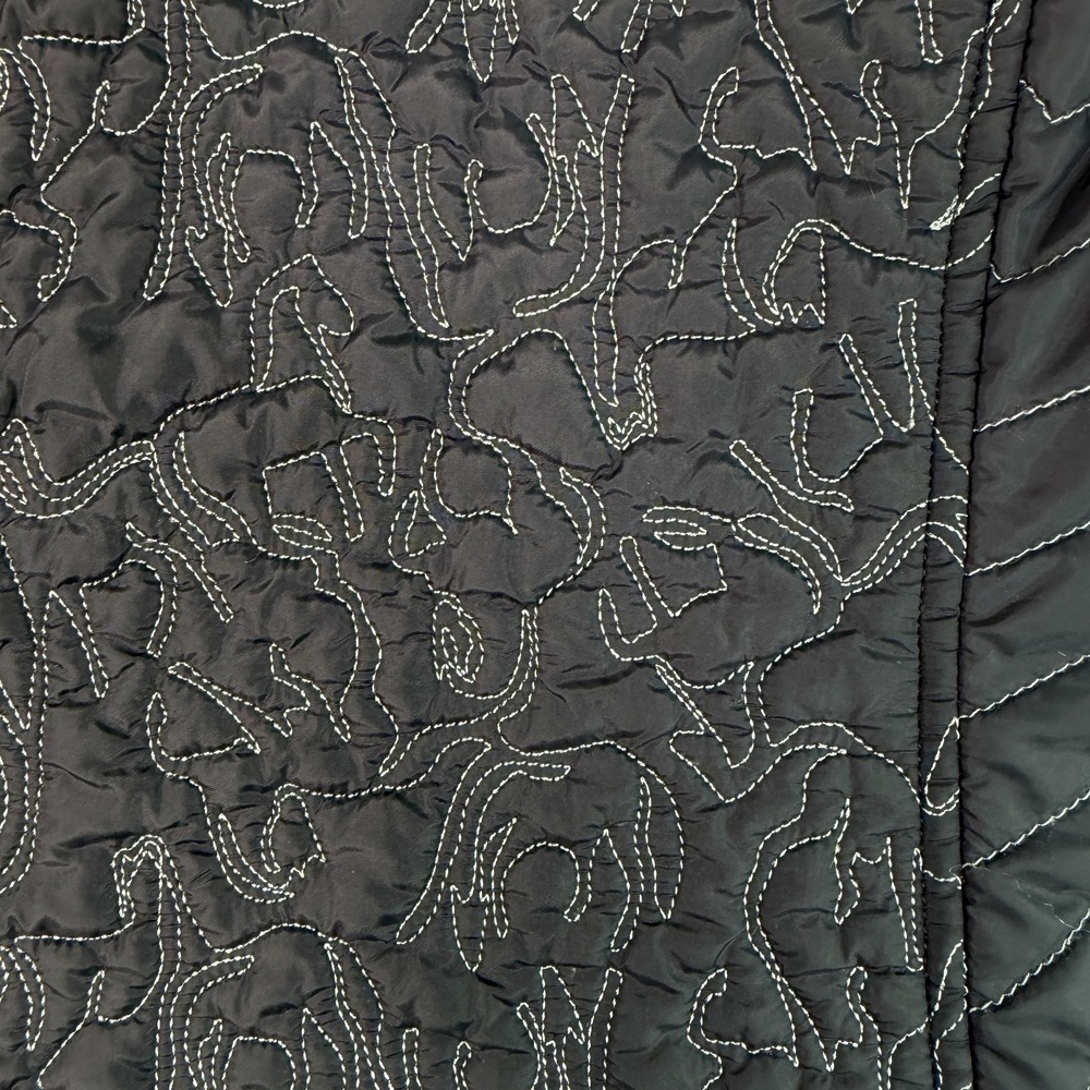 Kerrits Womens Quilted Riding Vest Sz XS Black Equestrian Full Zip Lightweight - Picture 6 of 10